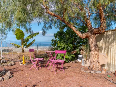 Propriété rustique avec 2 maisons, piscine et vue panoramique sur la mer et La Gomera à Chío — 2